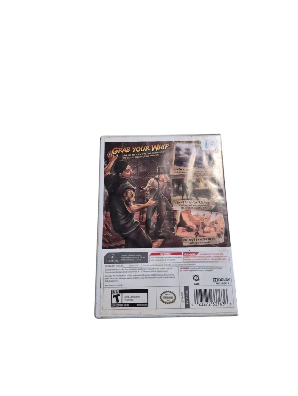 Indiana Jones and the Staff of Kings Excellent Used Condition